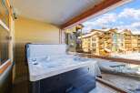 Relax and unwind in this luxurious hot tub, perfectly situated on a private balcony with stunning views.