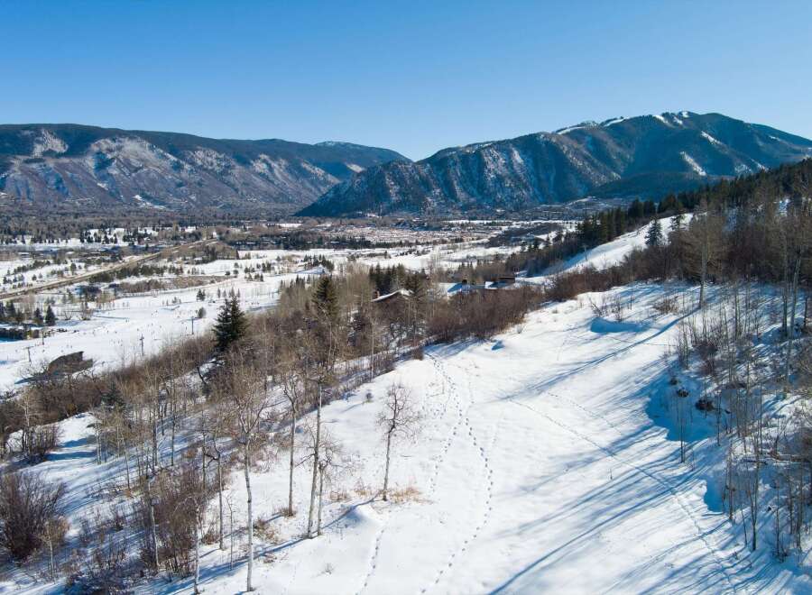 Experience the beauty of winter in this stunning mountain property.