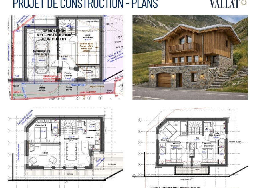 Discover the epitome of alpine living with this stunning chalet plan, perfect for a luxurious retreat.