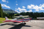 Experience the thrill of flight with this stunning aircraft, perfect for scenic tours and aerial adventures.