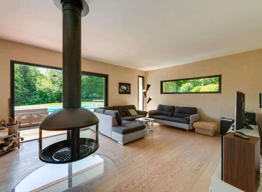 Experience luxury living in this stunning property featuring a modern, open-concept design.