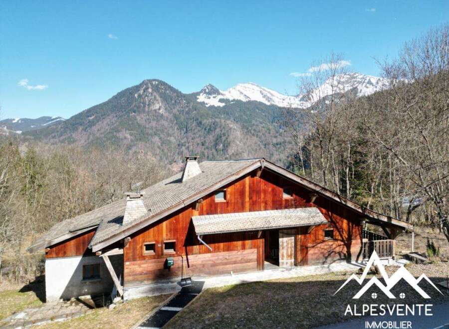 Discover a stunning chalet nestled in the heart of the mountains, offering breathtaking views and a serene atmosphere.