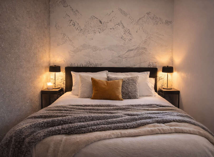 Experience the ultimate in comfort and style with this stunning bedroom.