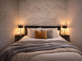 Experience the ultimate in comfort and style with this stunning bedroom.