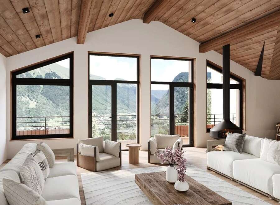 Experience luxury living in this stunning property with breathtaking mountain views.