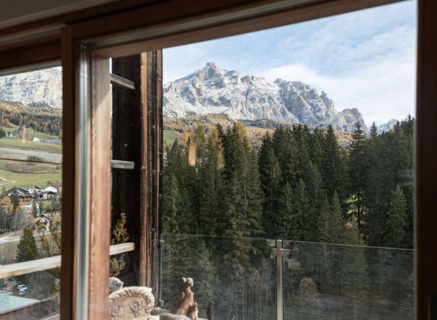 Experience breathtaking mountain views from this stunning property.