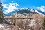 Nestled amidst the majestic mountains, this property offers stunning views and a serene atmosphere.