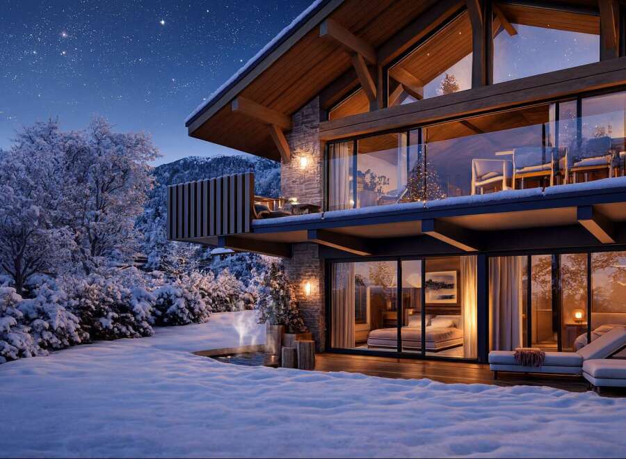 Experience luxury living in this stunning mountain retreat.