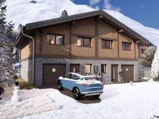 Discover your dream chalet nestled in the heart of the snowy mountains.