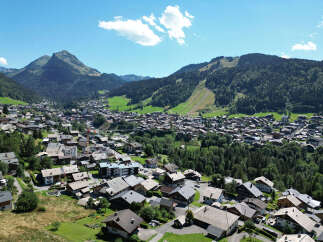 Nestled in a picturesque mountain setting, this property offers stunning views and a tranquil atmosphere.