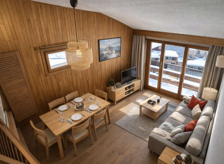 Experience the charm of this stunning property, featuring a cozy living space with a modern design.