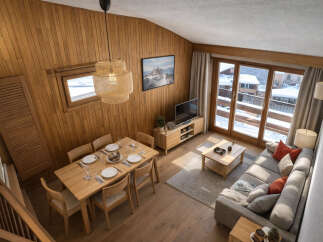 Experience the charm of this stunning property, featuring a cozy living space with a modern design.