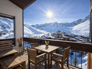 Experience breathtaking mountain views from this stunning property.