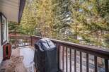 Enjoy the serene beauty of nature from this charming balcony.