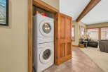 Discover the convenience of in-unit laundry with this stunning property! This home features a modern stacked washer and dryer, making laundry day a breeze.