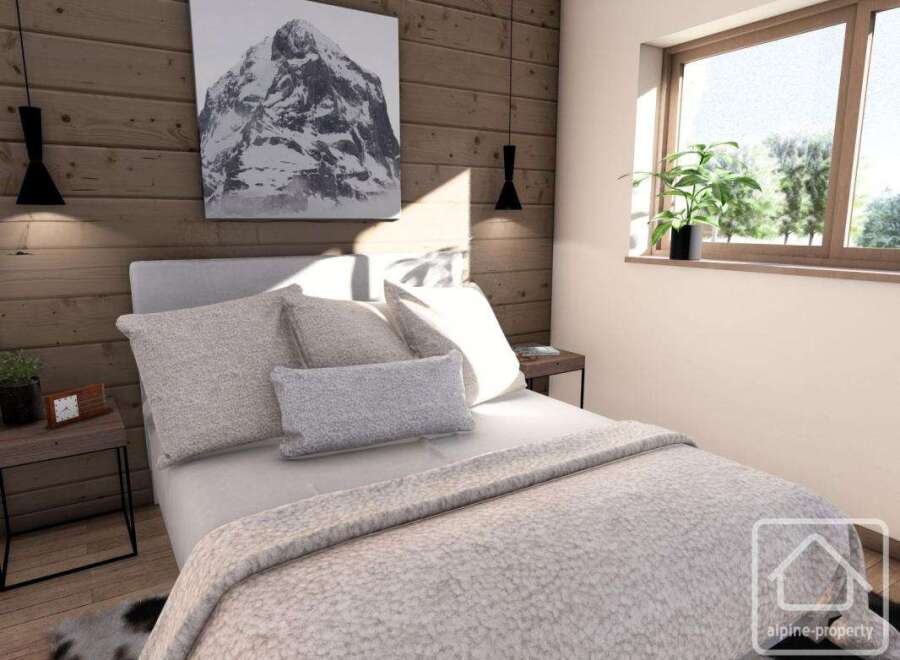 Experience the epitome of comfort in this beautifully designed bedroom.