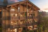 Experience luxury living in this stunning wooden chalet-style property.