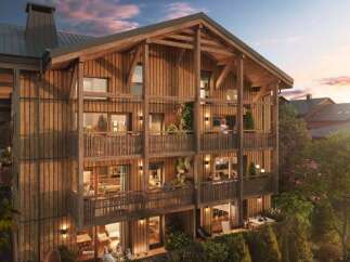 Experience luxury living in this stunning wooden chalet-style property.