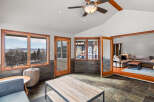 This stunning property boasts a bright and airy sunroom, perfect for enjoying scenic views.