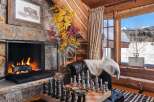 Experience the epitome of rustic luxury in this stunning cabin retreat.
