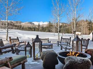 Experience the ultimate winter retreat with this stunning property.