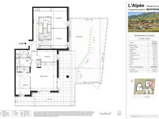 Discover a stunning 5-room apartment in Montriond's L'Alpée residence, offering 117.