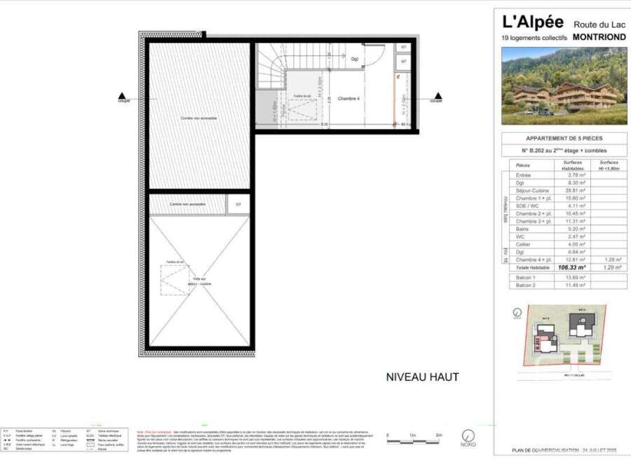 Discover a stunning 5-room apartment in Montriond, part of the L'Alpée residence, offering a perfect blend of comfort and style.