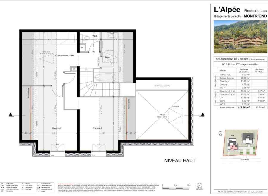 Discover the charm of L'Alpée Route du Lac, offering a stunning 4-piece apartment with a mountain corner.