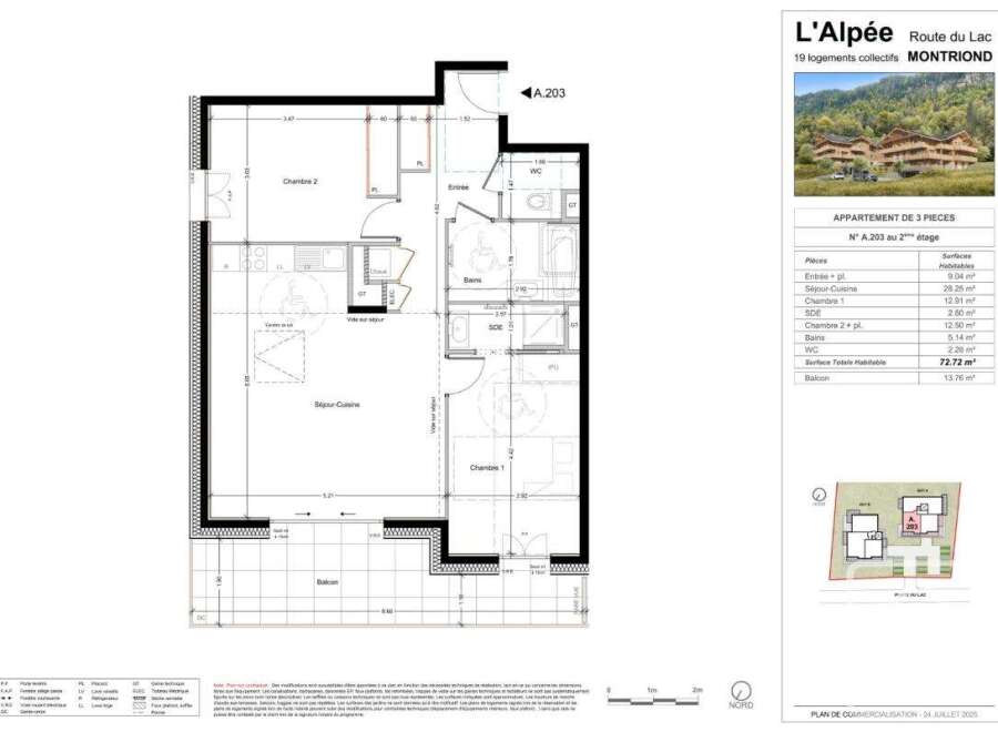 Discover the charm of this 3-room apartment, A.