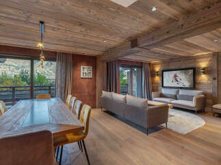 Experience luxury living in this stunning property, featuring exquisite wooden accents throughout.