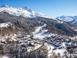 Nestled in the heart of the French Alps, this stunning property offers unparalleled access to world-class skiing and breathtaking mountain views.