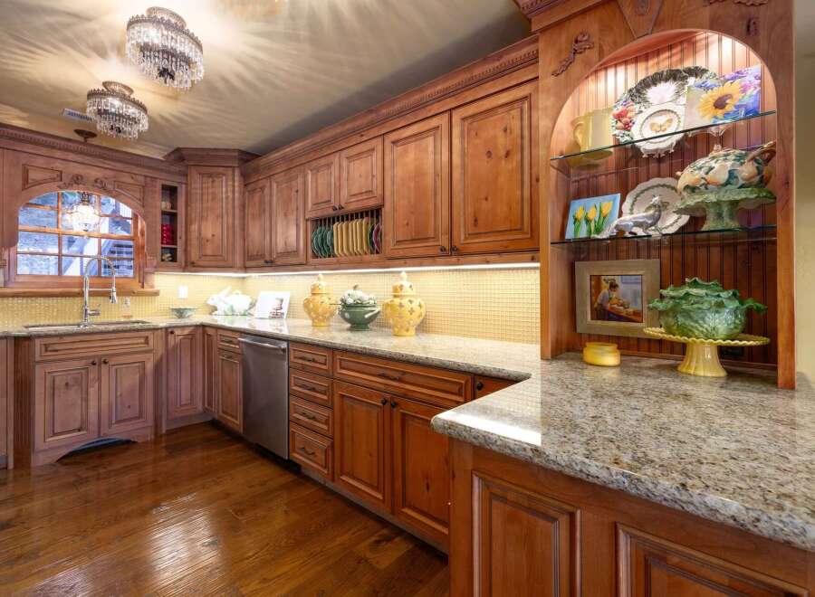Step into a beautifully designed kitchen, perfect for culinary enthusiasts and those who love to entertain.