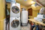 Discover the convenience of in-unit laundry with this property! This home features a modern stacked washer and dryer, making laundry day a breeze.