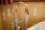 Indulge in luxury with this stunning bathroom fixture.