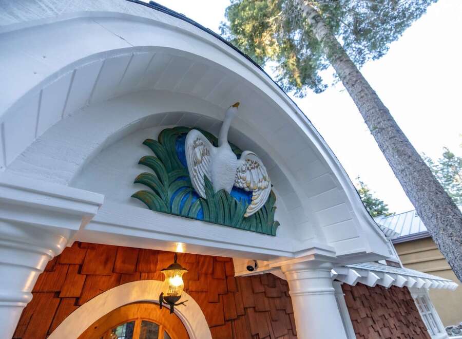 Discover the charm of this unique property, featuring exquisite architectural details.
