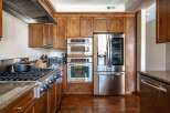 Step into a gourmet kitchen designed for culinary excellence.