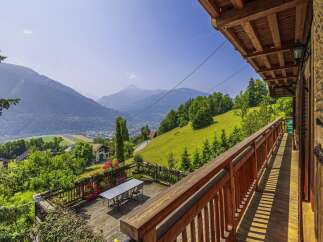 Experience breathtaking mountain views from this stunning property.