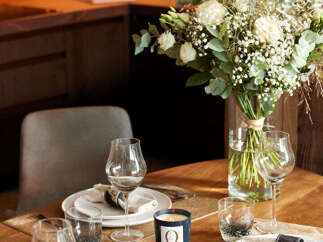 Experience the epitome of luxury and comfort in this exquisite dining setting.
