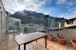 Enjoy breathtaking mountain views from this stunning rooftop terrace.