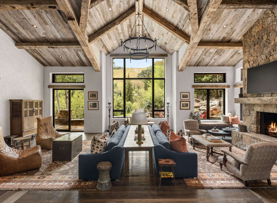 Experience luxury living in this stunning property featuring a rustic, yet elegant design.