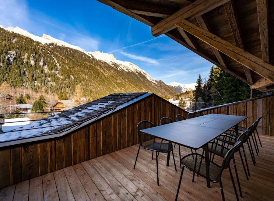 Experience breathtaking mountain views from this stunning property.