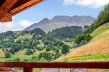 Experience breathtaking mountain views from this charming property, nestled amidst lush green hills and dense forests.