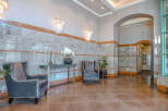 Step into luxury with this stunning lobby, showcasing elegant design and high-end finishes.