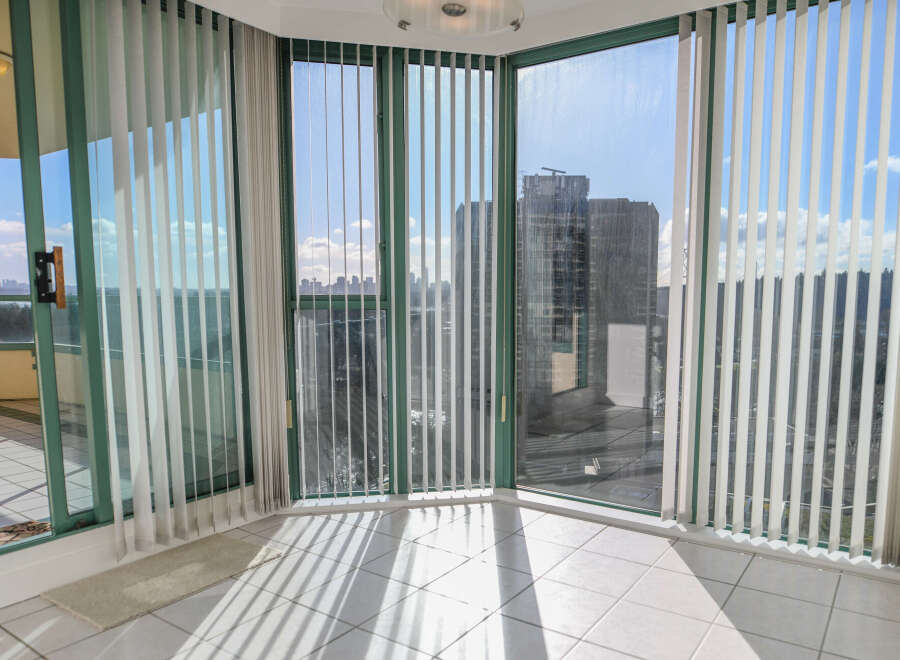 Enjoy breathtaking city views from this stunning property.
