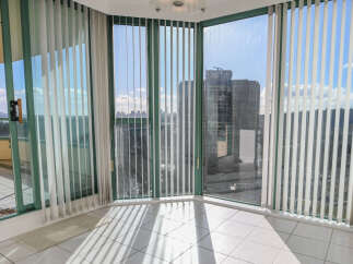 Enjoy breathtaking city views from this stunning property.