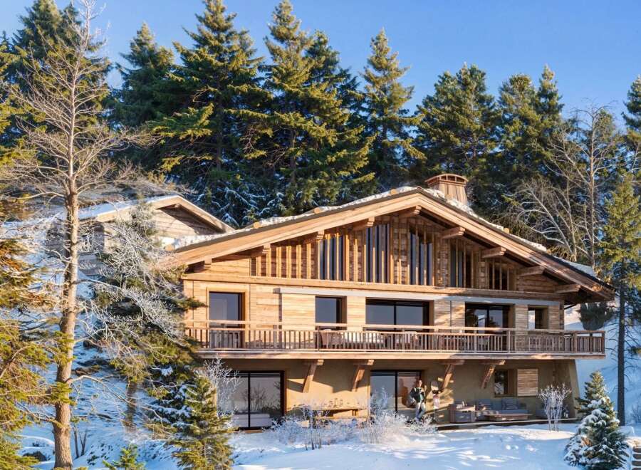 House in Megeve - view 1