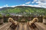 Enjoy breathtaking mountain views from this luxurious property.