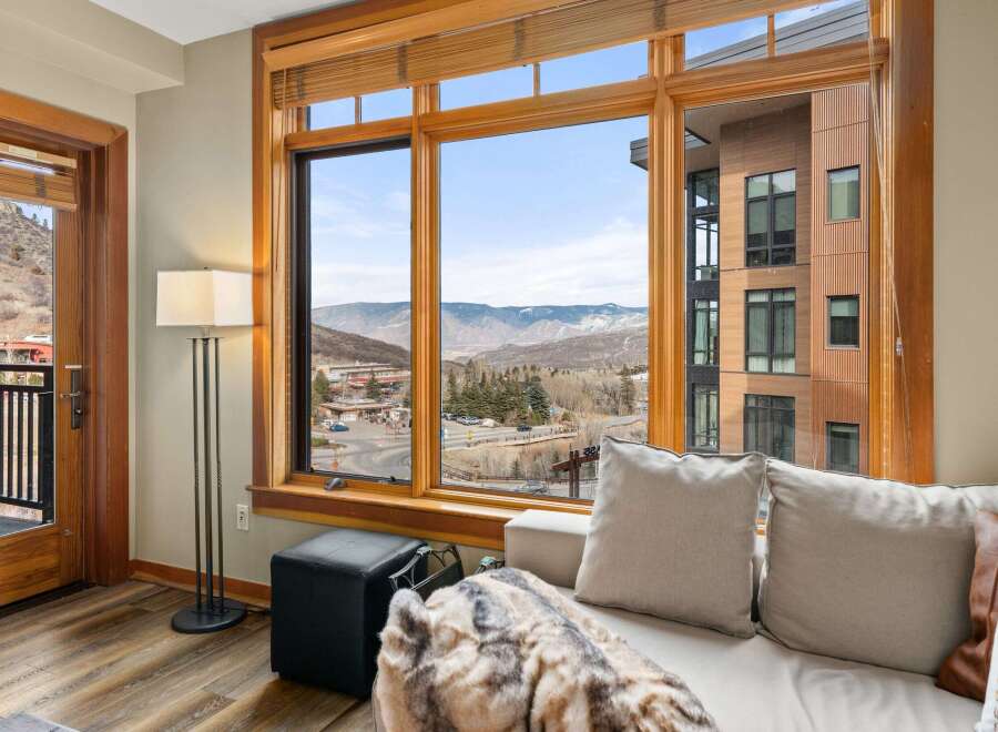 Experience breathtaking mountain views from this stunning property.