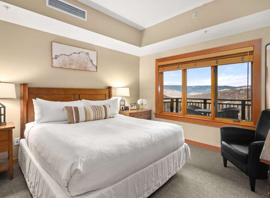 Experience luxury and comfort in this stunning bedroom.