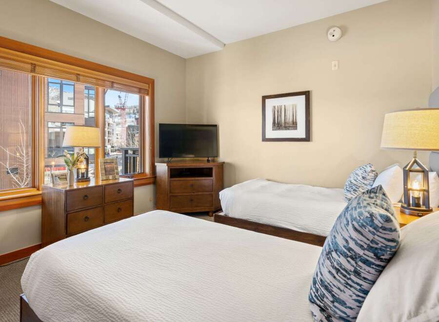 Experience luxury and comfort in this beautifully designed bedroom.